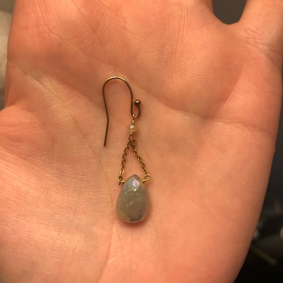 Avindy Gemstone Drop Earrings - Picture 3 of 3